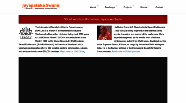 jayapatakaswami.com