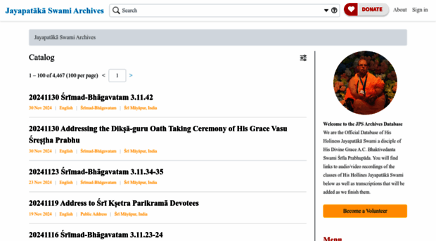 jayapatakaswamiarchives.net