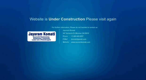 jayaramkomati.com
