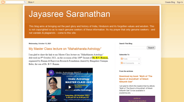 jayasreesaranathan.blogspot.be