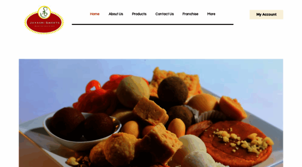 jayasrisweets.com