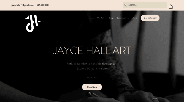 jaycehallart.com