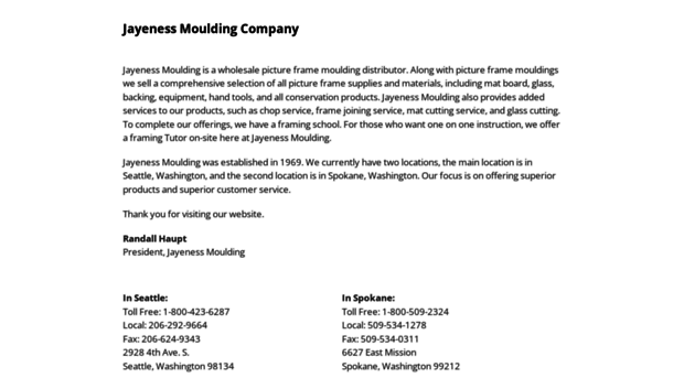 jayenessmoulding.com