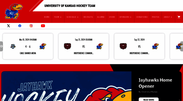 jayhawkhockey.com