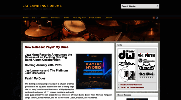 jaylawrencedrums.com