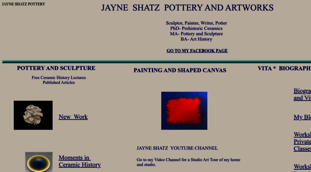 jayneshatzpottery.com