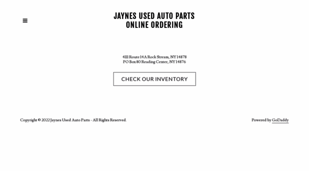 jaynesusedautoparts.com