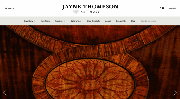 jaynethompsonantiques.com