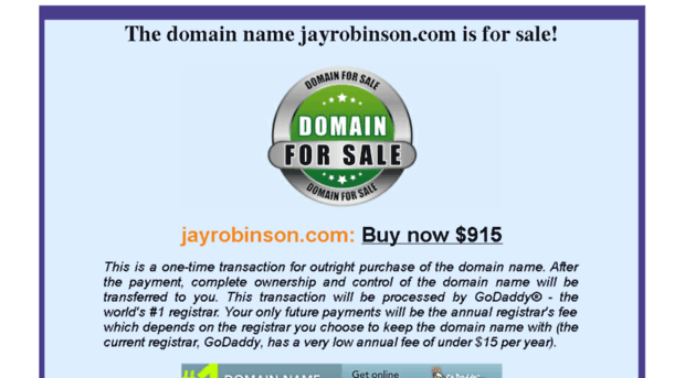 jayrobinson.com