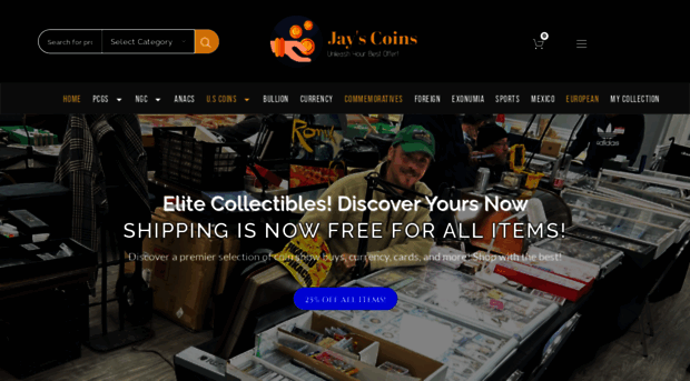 jayscoinshop.com