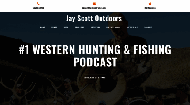 jayscottoutdoorspodcast.com