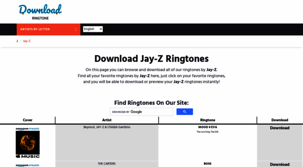 jayz.download-ringtone.com