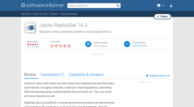 jazler-radiostar.software.informer.com