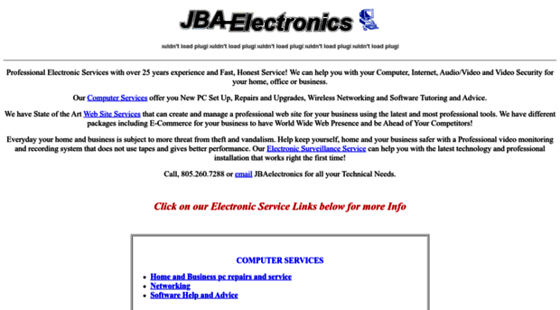 jbaelectronics.com