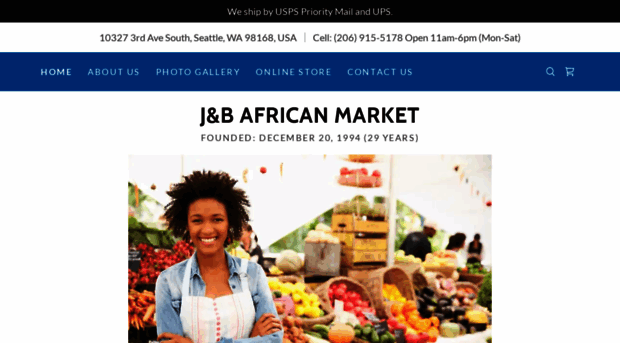 jbafricanmarket.com