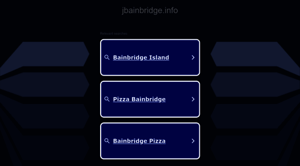 jbainbridge.info