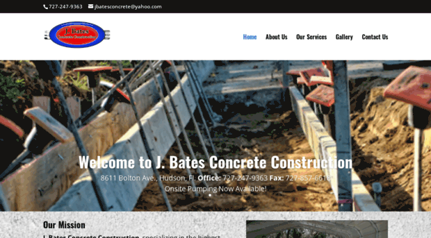 jbatesconcrete.com