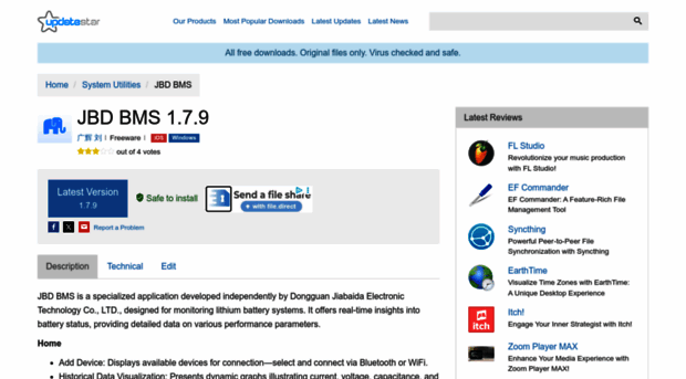 jbd-bms.updatestar.com