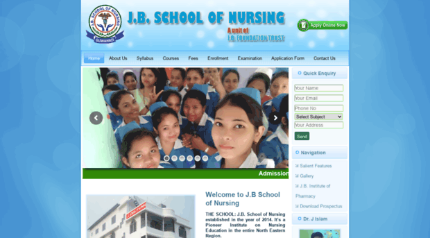 jbschoolofnursing.org