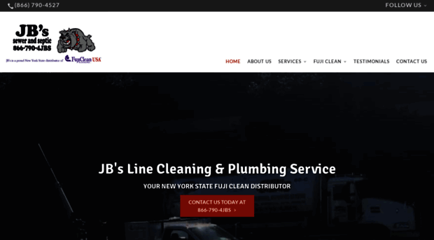 jbslinecleaningandplumbing.com