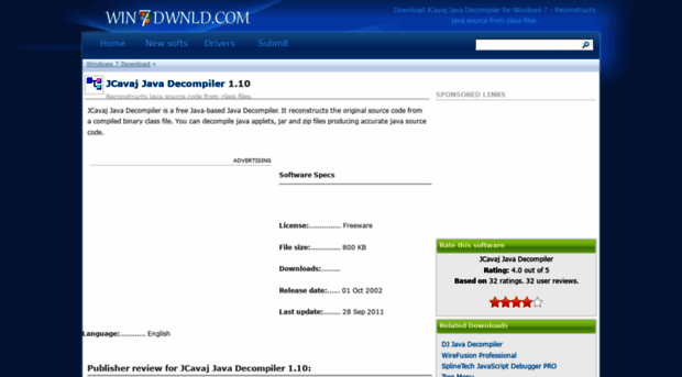 jcavaj-java-decompiler.win7dwnld.com