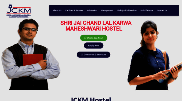 jckmhostel.com