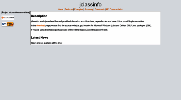 jclassinfo.sourceforge.net