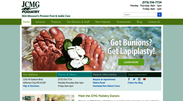 jcmgpodiatry.com