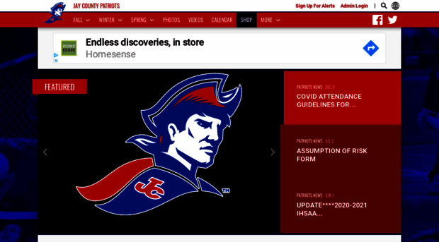 jcpatriotsathletics.com