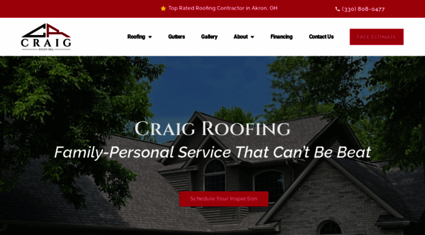 jcraigroofing.com