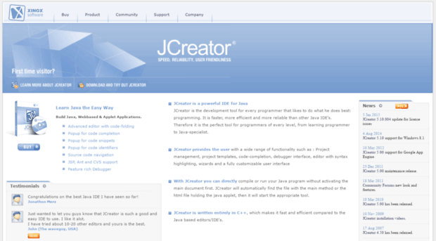 jcreator.com