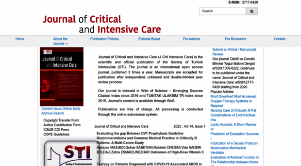 jcritintensivecare.org