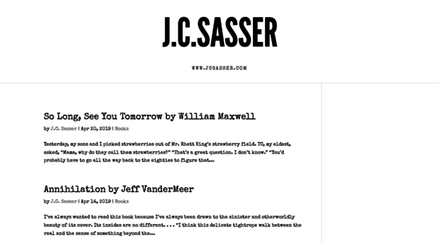 jcsasserbooks.com