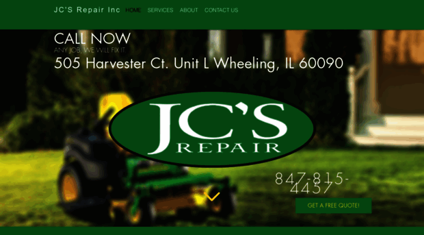 jcsmallenginerepair.com