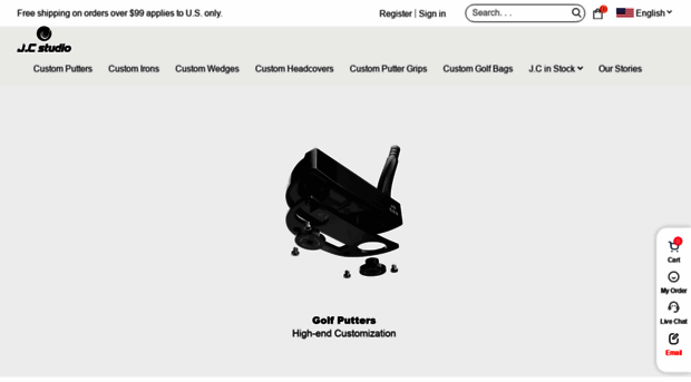 jcstudiogolf.com