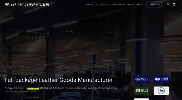 jdleathergoods.com