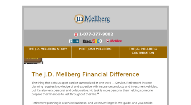 jdmellbergfinancial.com