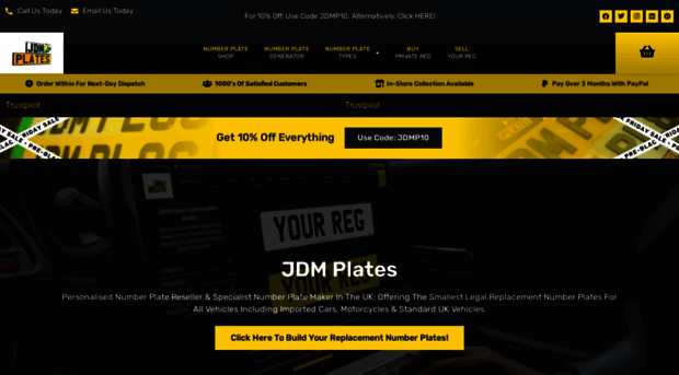 jdmplates.co.uk