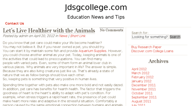 jdsgcollege.com