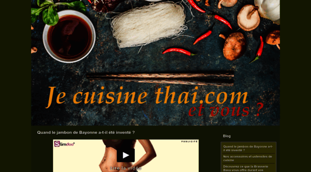 je-cuisine-thai.com
