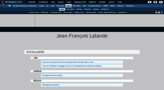 jean-francois-lalande.developpez.com