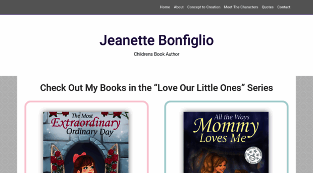 jeanettebonfiglioauthor.com