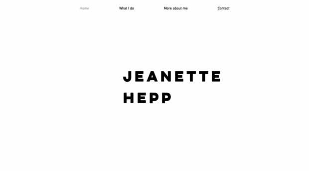 jeanettehepp.com