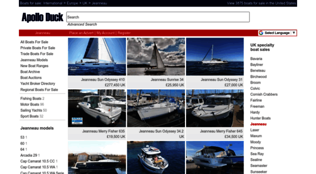 jeanneau.apolloduck.co.uk