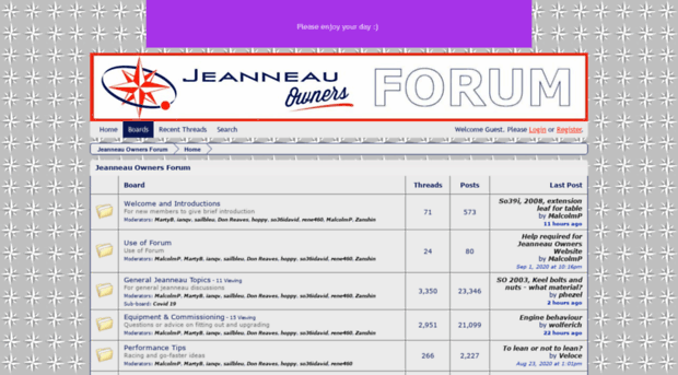 jeanneau.proboards.com