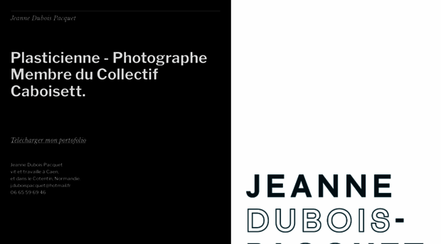 jeanneduboispacquet.com