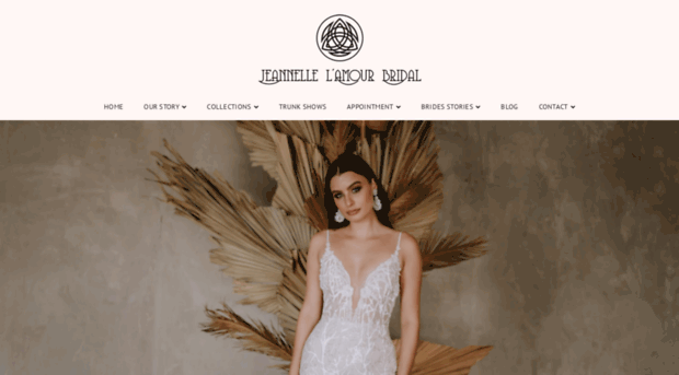 jeannellelamourbridal.com