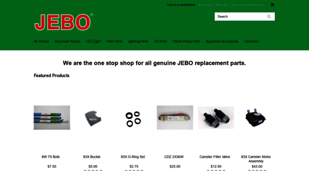 jeboparts.com