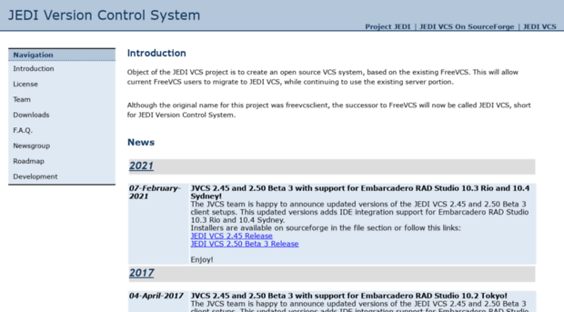 jedivcs.sourceforge.net