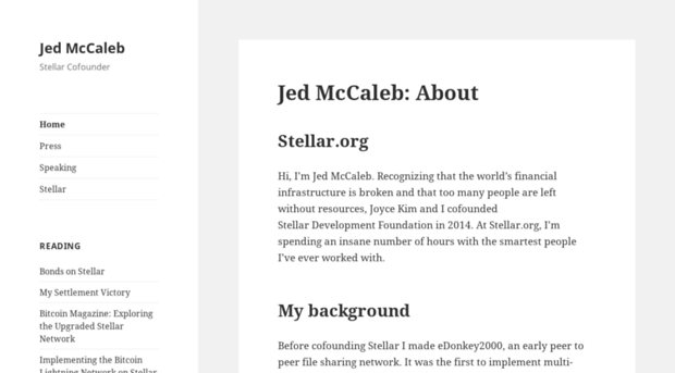 jedmccaleb.com